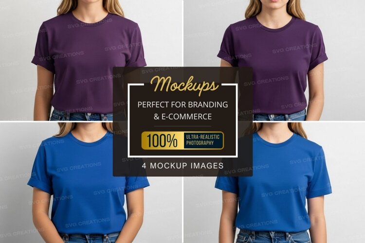 T-shirt mockup example image 1