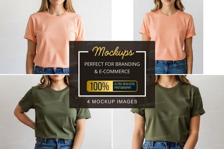 T-shirt mockup example image 1