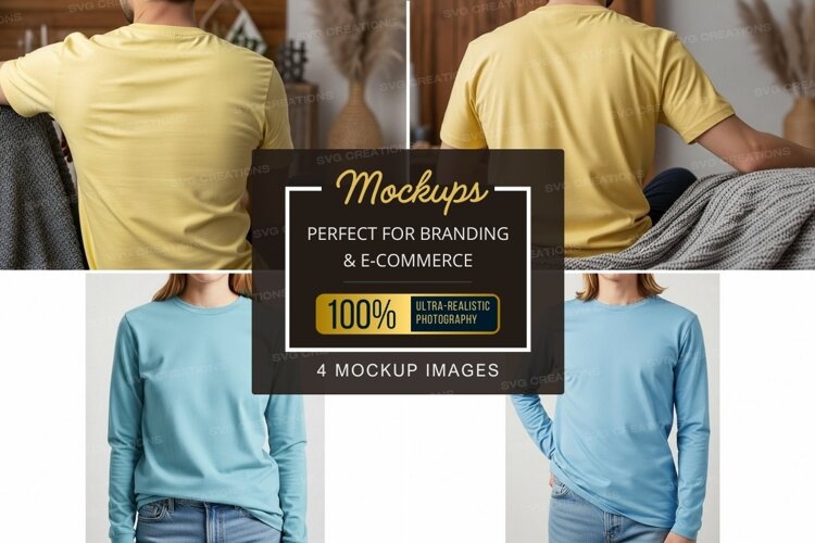 T-shirt mockup example image 1