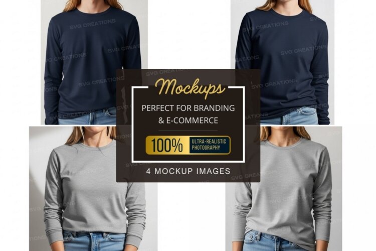 T-shirt mockup example image 1