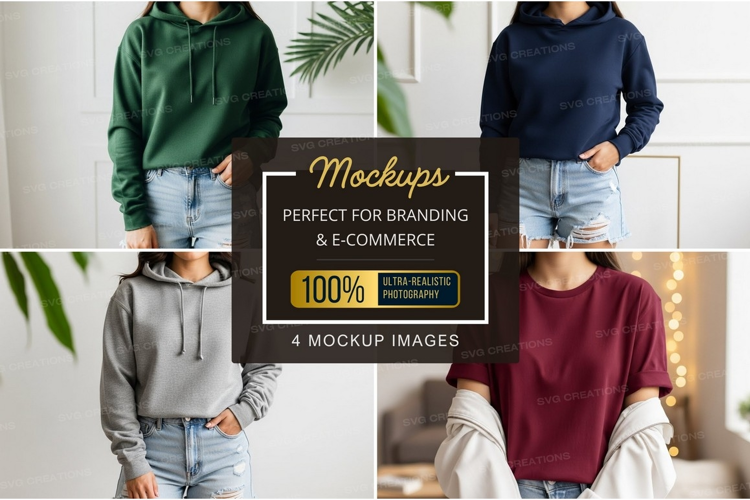 Casual hoodie and t-shirt collection
