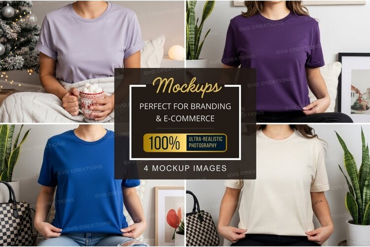 T-shirt mockup example image 1