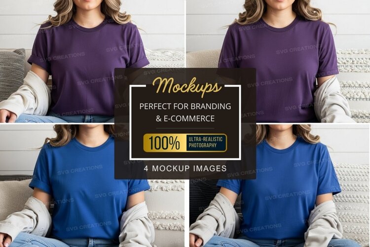 T-shirt mockup example image 1