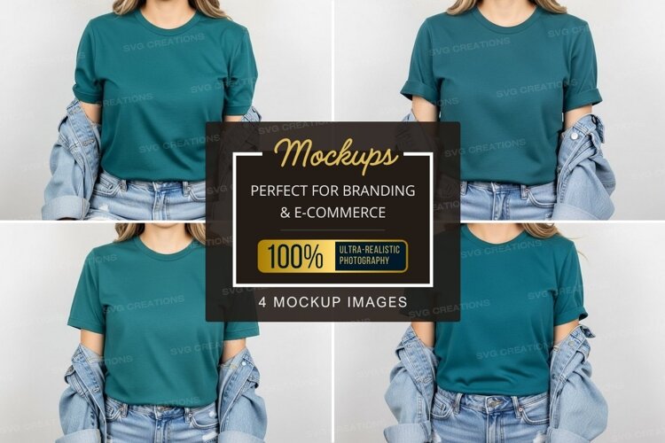 T-shirt mockup example image 1