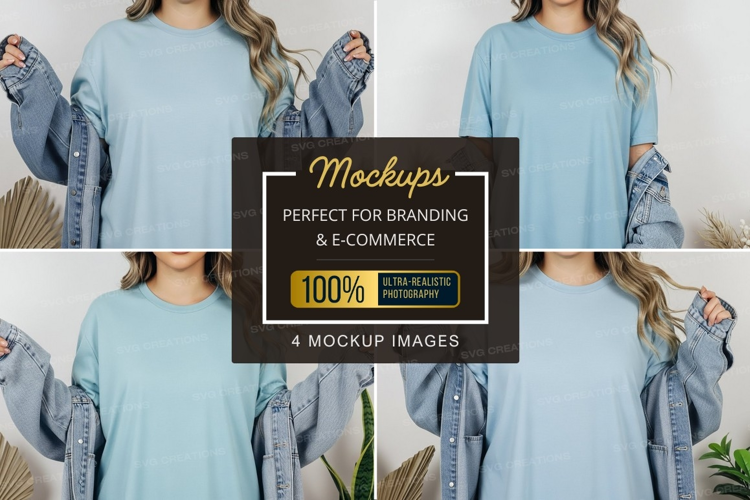 Versatile t-shirt mockup