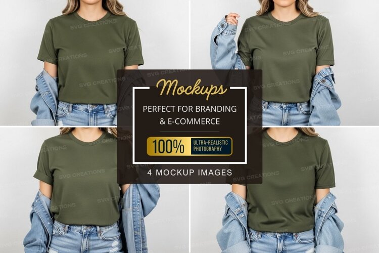 T-shirt mockup example image 1
