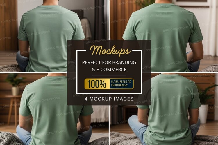 T-shirt mockup example image 1