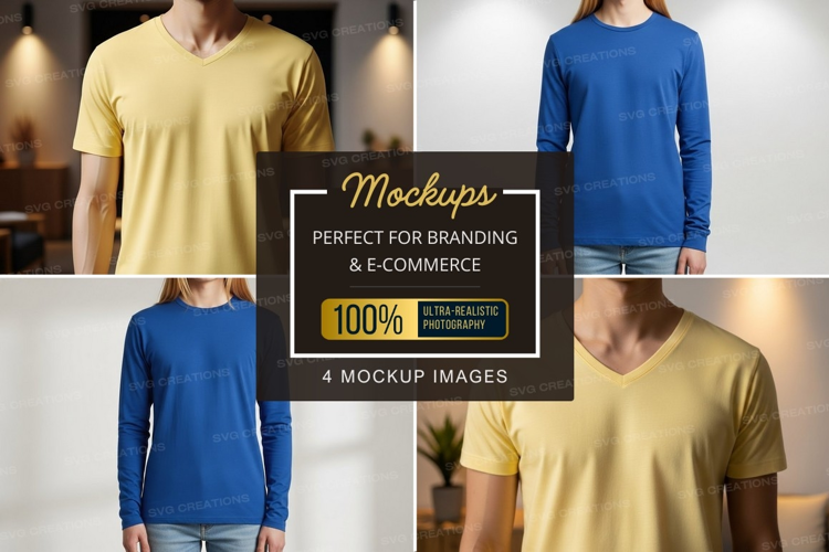 T-shirt mockup collection