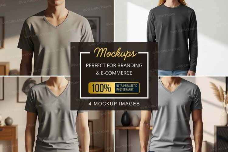 T-shirt mockup example image 1