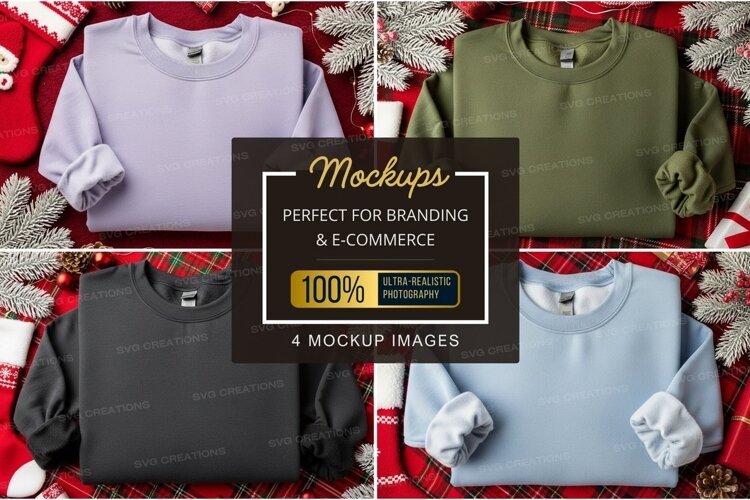 Holiday sweatshirt collection example image 1