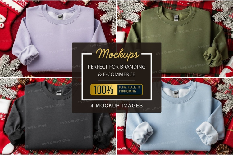Holiday sweatshirt collection