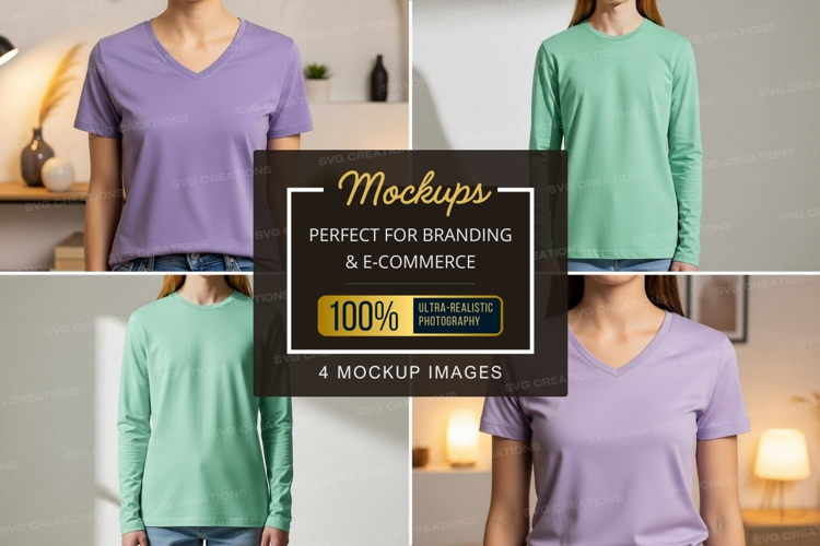 T-shirt mockup collection