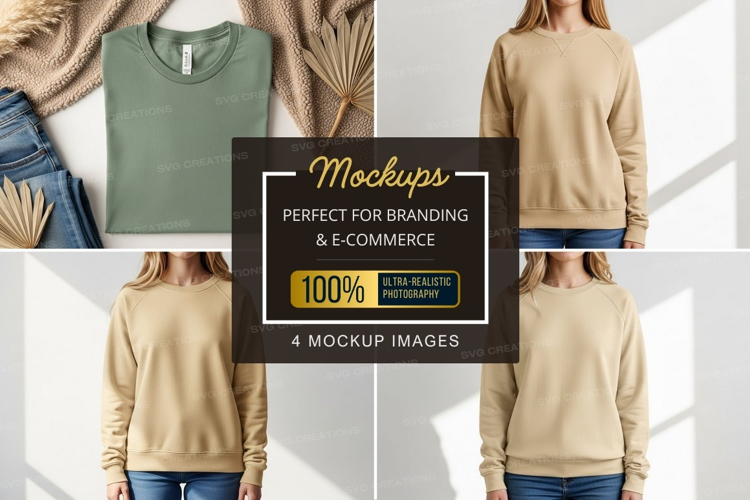Casual t-shirt mockup