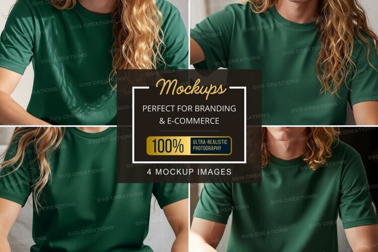 T-shirt mockup example image 1