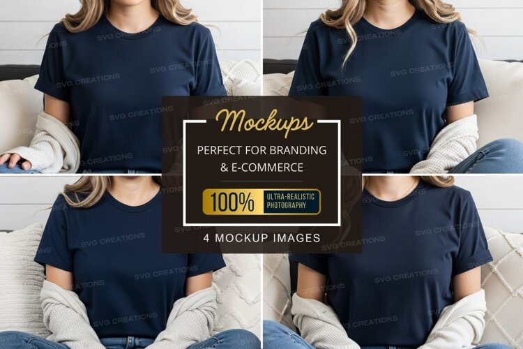T-shirt mockup example image 1