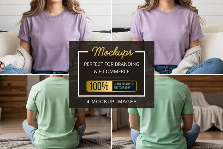 T-shirt mockup example image 1