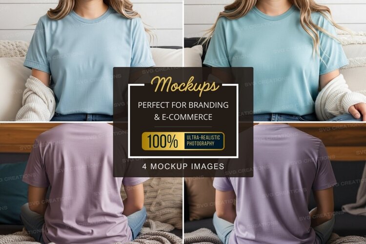 T-shirt mockup example image 1