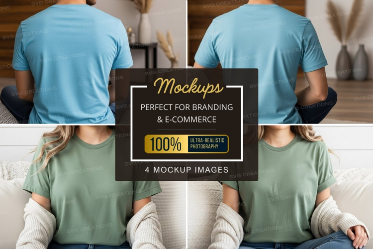 Family time t-shirt mockup