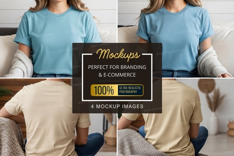T-shirt mockup example image 1