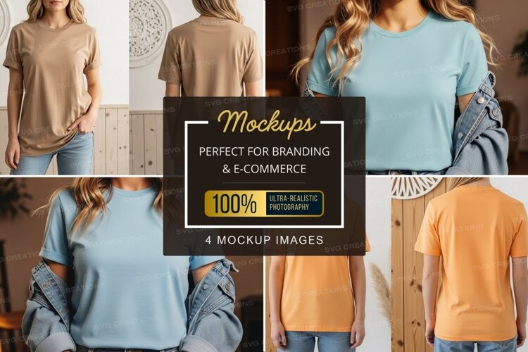 T-shirt mockup example image 1