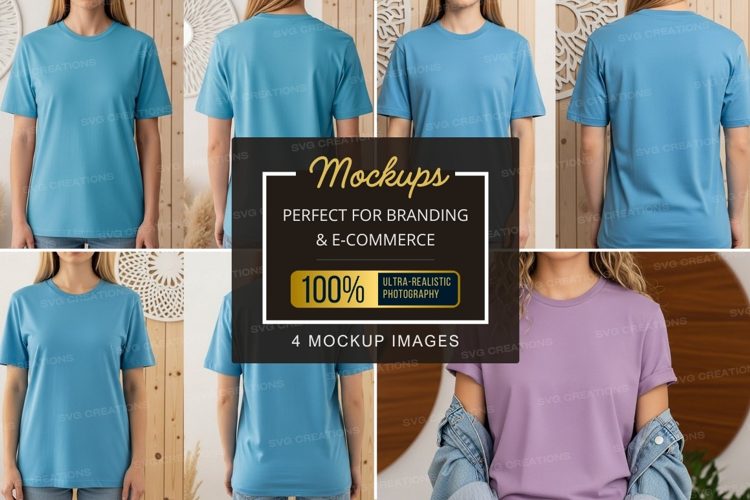T-shirt mockup collection