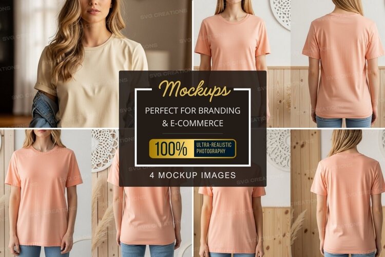 T-shirt mockup example image 1