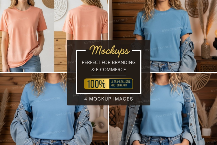T-shirt mockup collection
