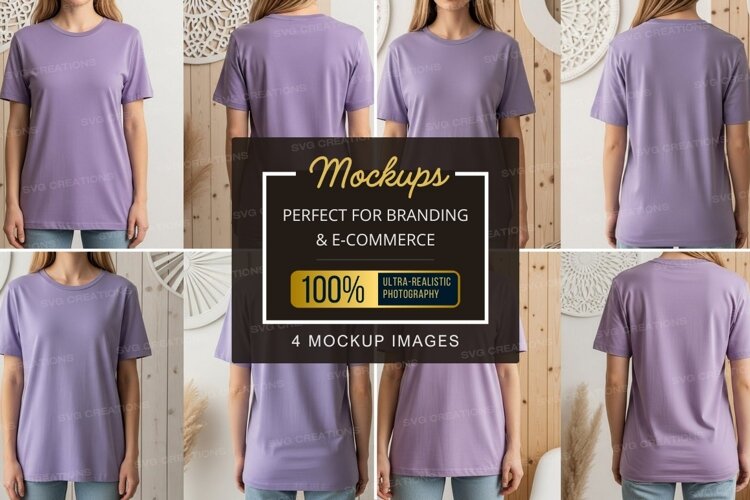 T-shirt mockup example image 1