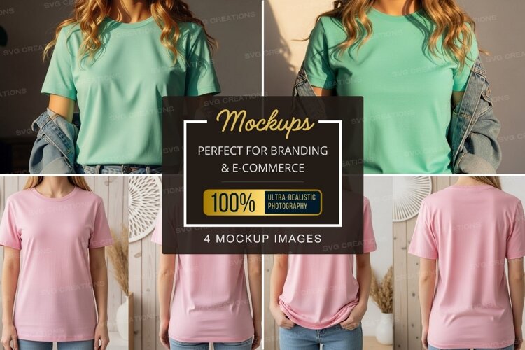 T-shirt mockup example image 1