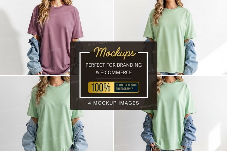 T-shirt mockup example image 1