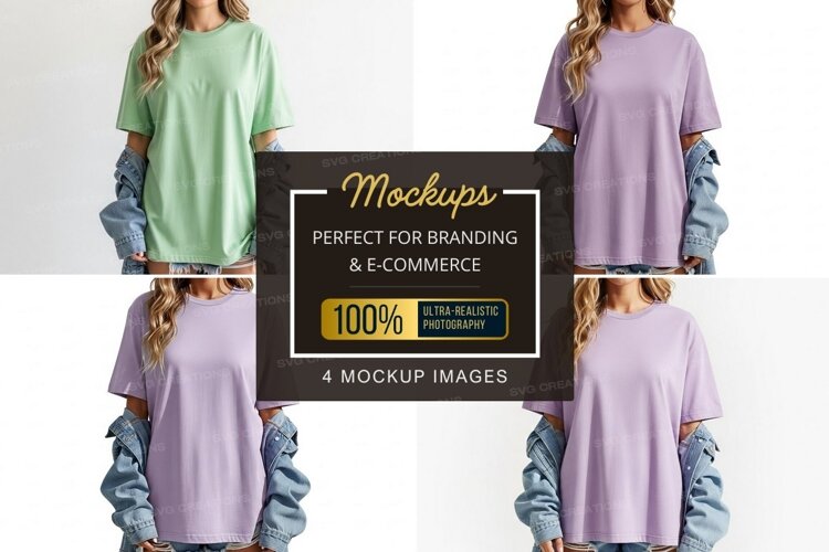 T-shirt mockup example image 1