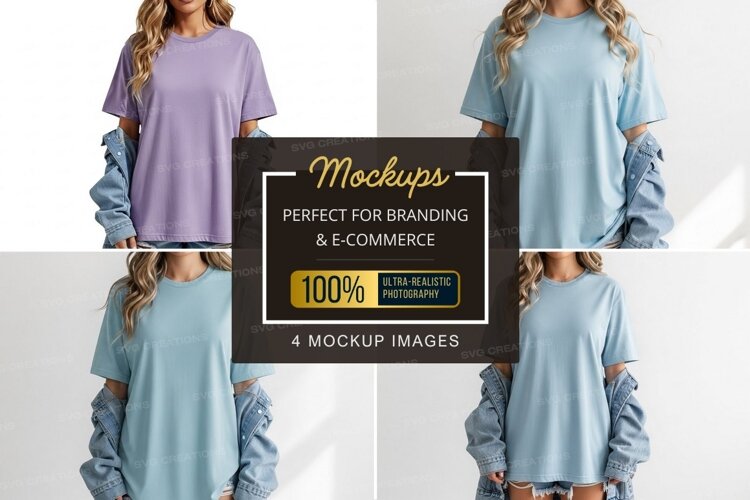 T-shirt mockup example image 1