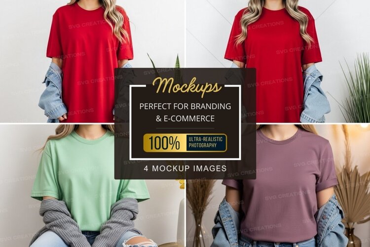 T-shirt mockup example image 1