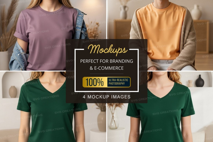 T-shirt mockup collection