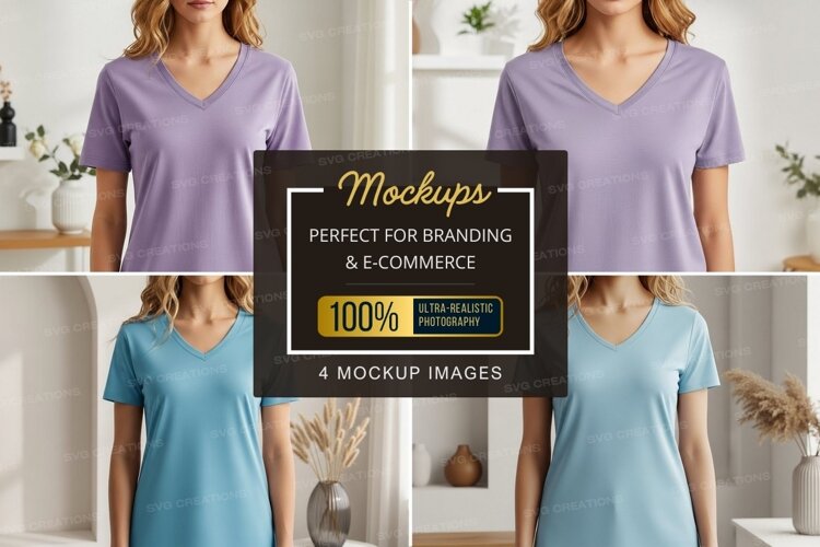T-shirt mockup example image 1