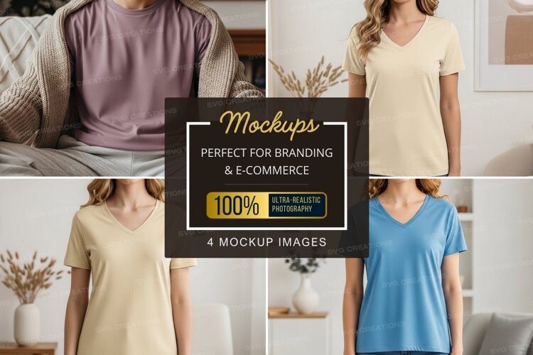 T-shirt mockup example image 1
