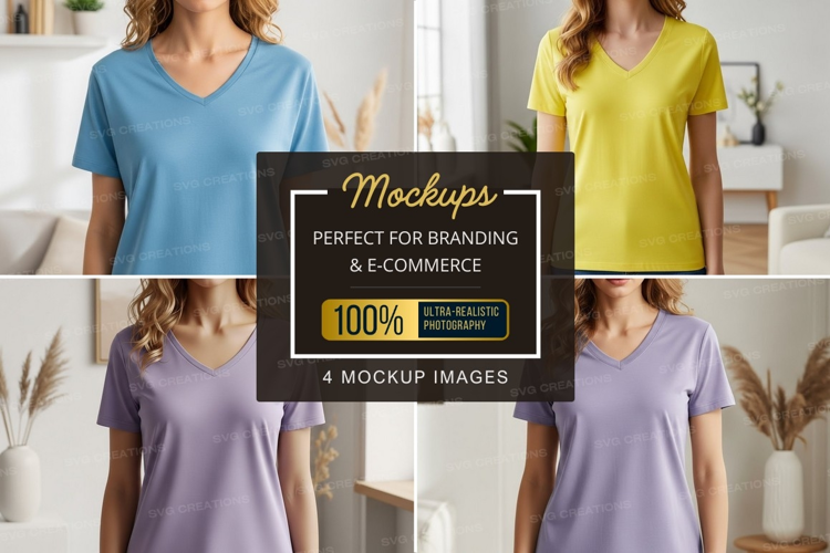 T-shirt mockup collection