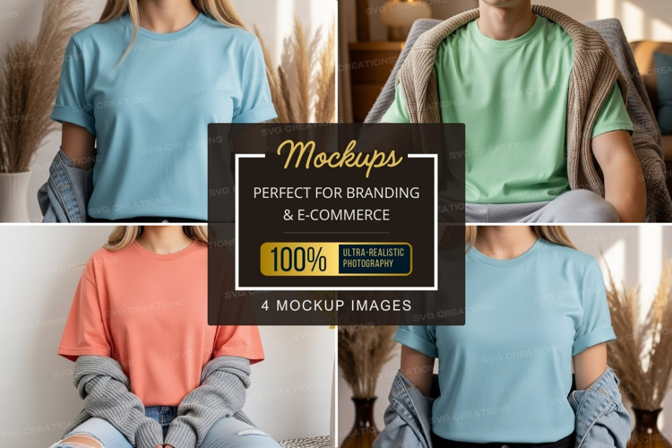T-shirt mockup collection