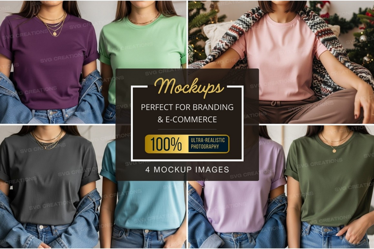 T-shirt mockup collection