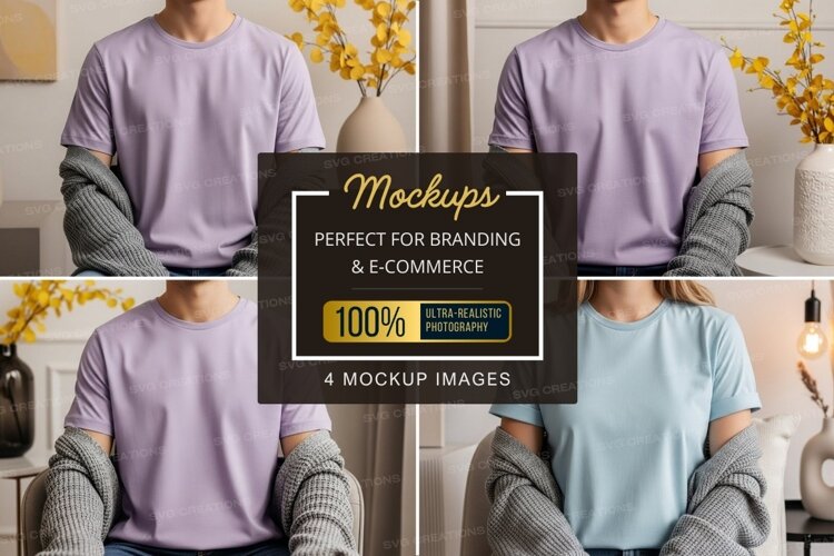 T-shirt mockup example image 1