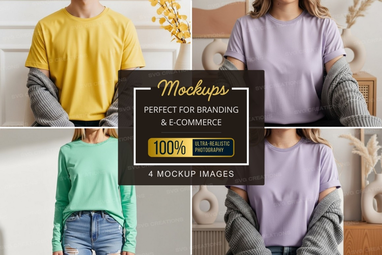 T-shirt mockup collection