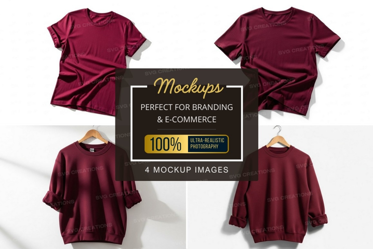 T-shirt mockup collection