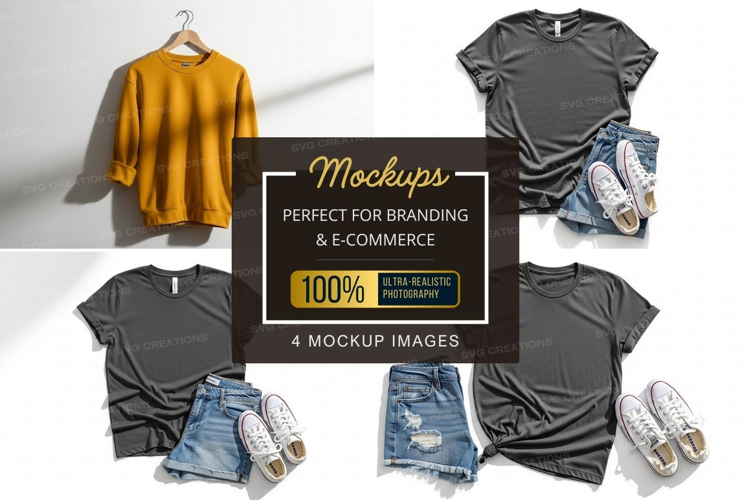 T-shirt mockup collection