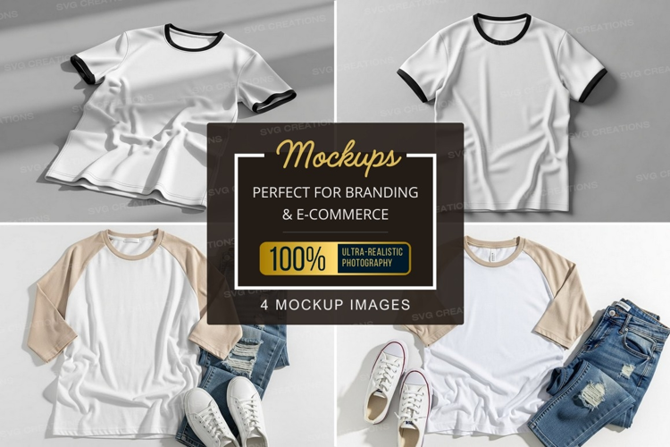 T-shirt mockup collection