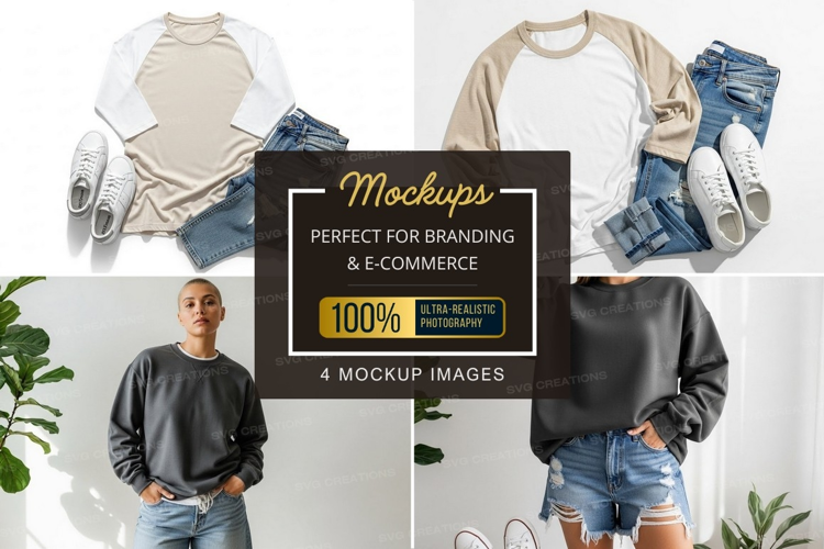 Casual t-shirt and sweatshirt outfits