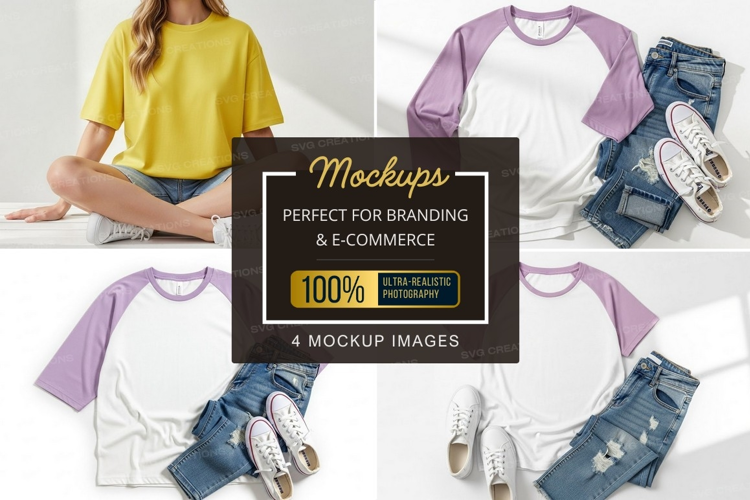 T-shirt mockup collection