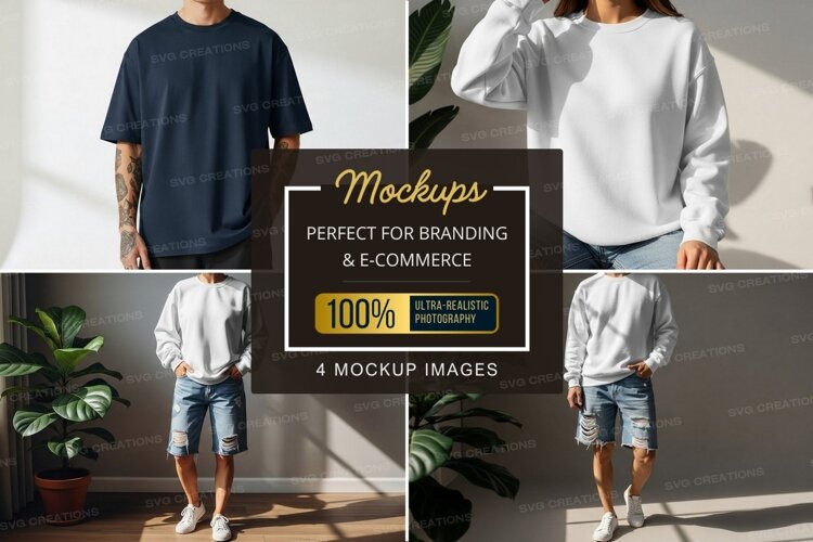 T-shirt mockup example image 1