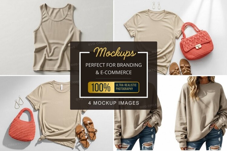 T-shirt mockup example image 1