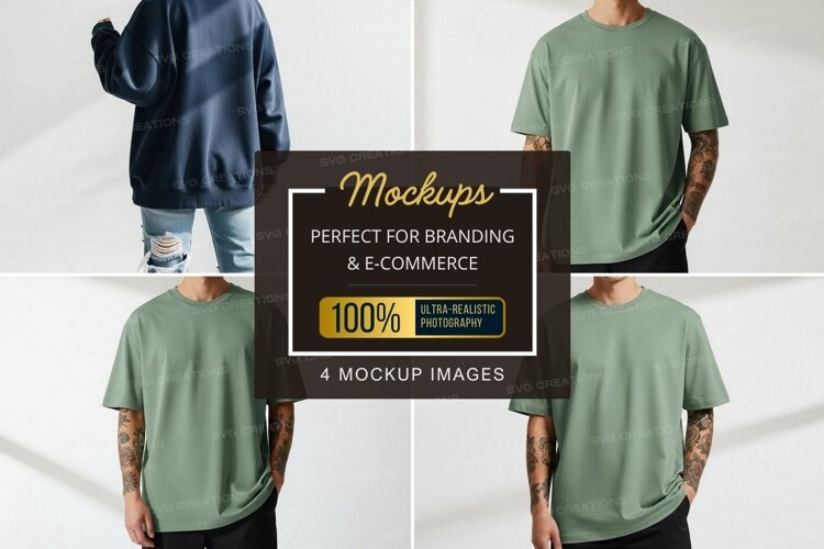 T-shirt mockup example image 1