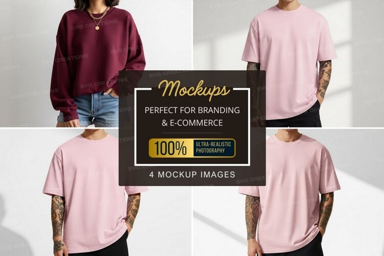 T-shirt mockup example image 1